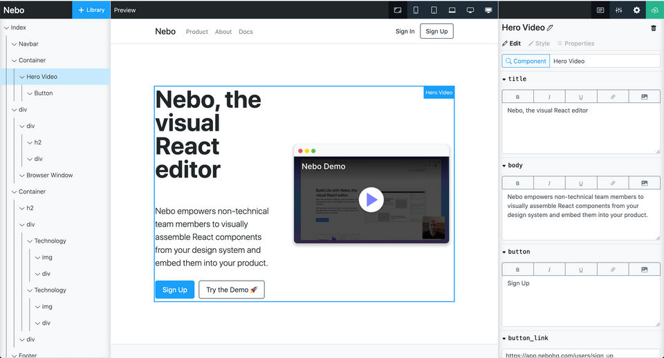 Nebo Screenshot 1