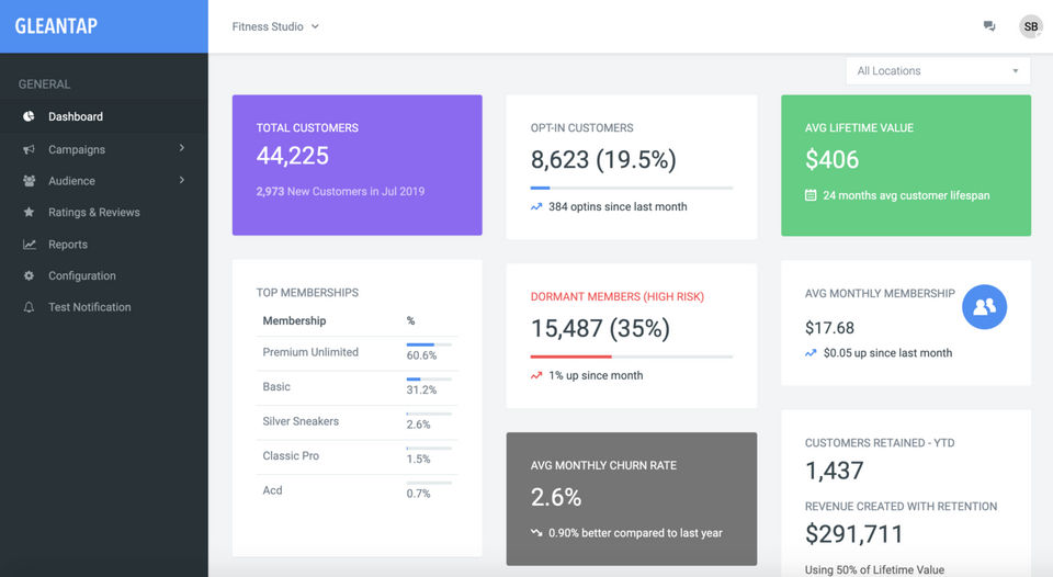 Gleantap Screenshot 2