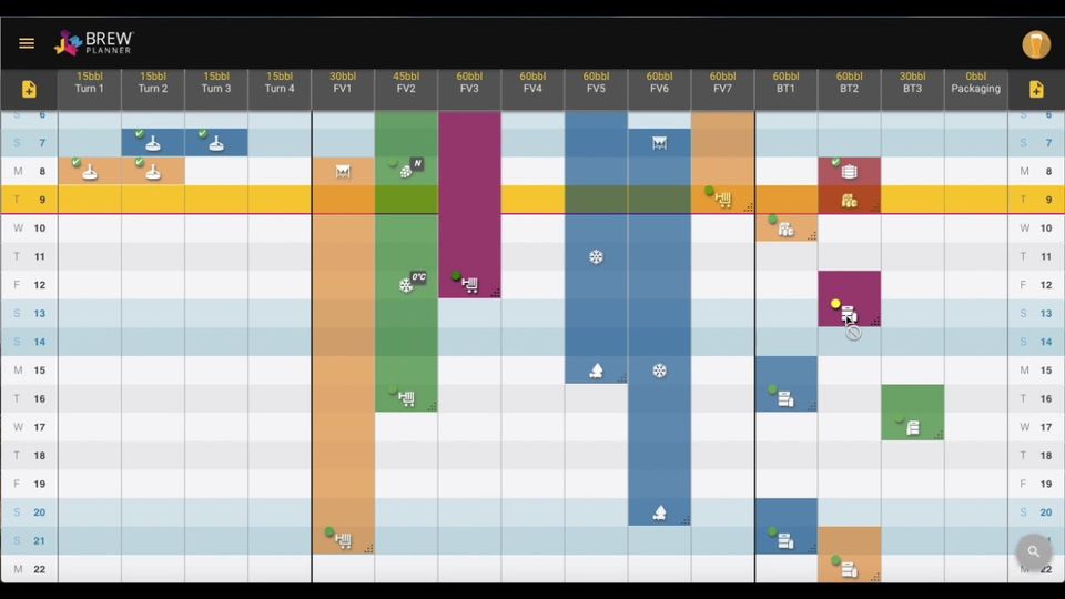 BrewPlanner Screenshot 2