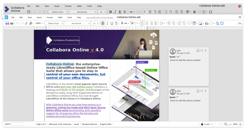 Collabora Online Screenshot 1