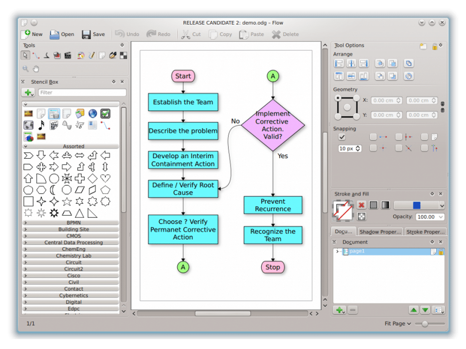 Calligra Suite Screenshot 3