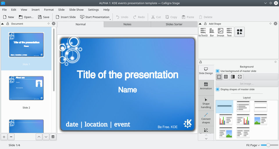 Calligra Suite Screenshot 4