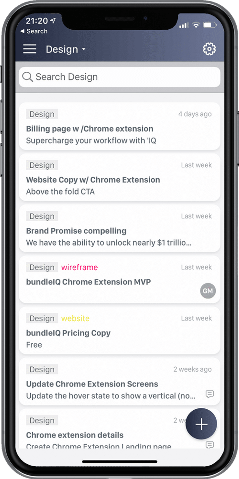 bundleIQ Screenshot 1