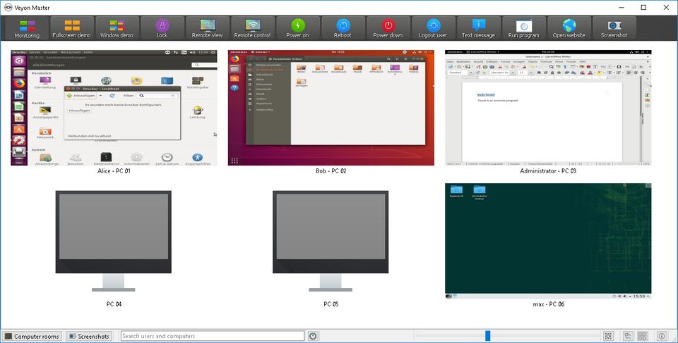 Veyon Screenshot 1