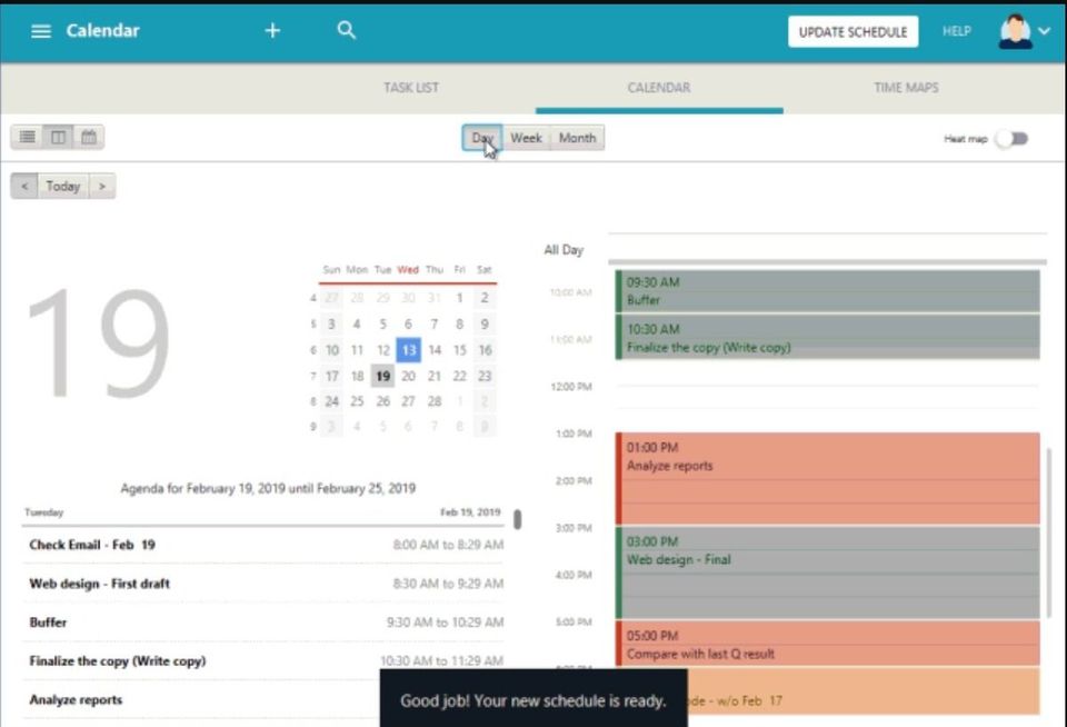 SkedPal Screenshot 2