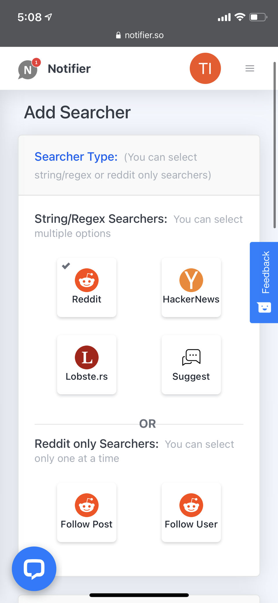 Notifier Screenshot 1