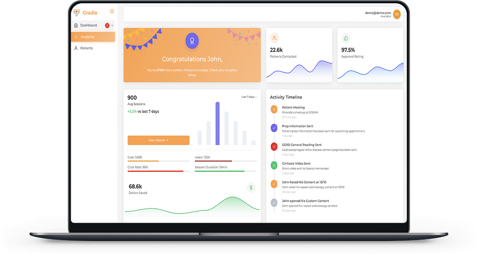Gradia Health Screenshot 1