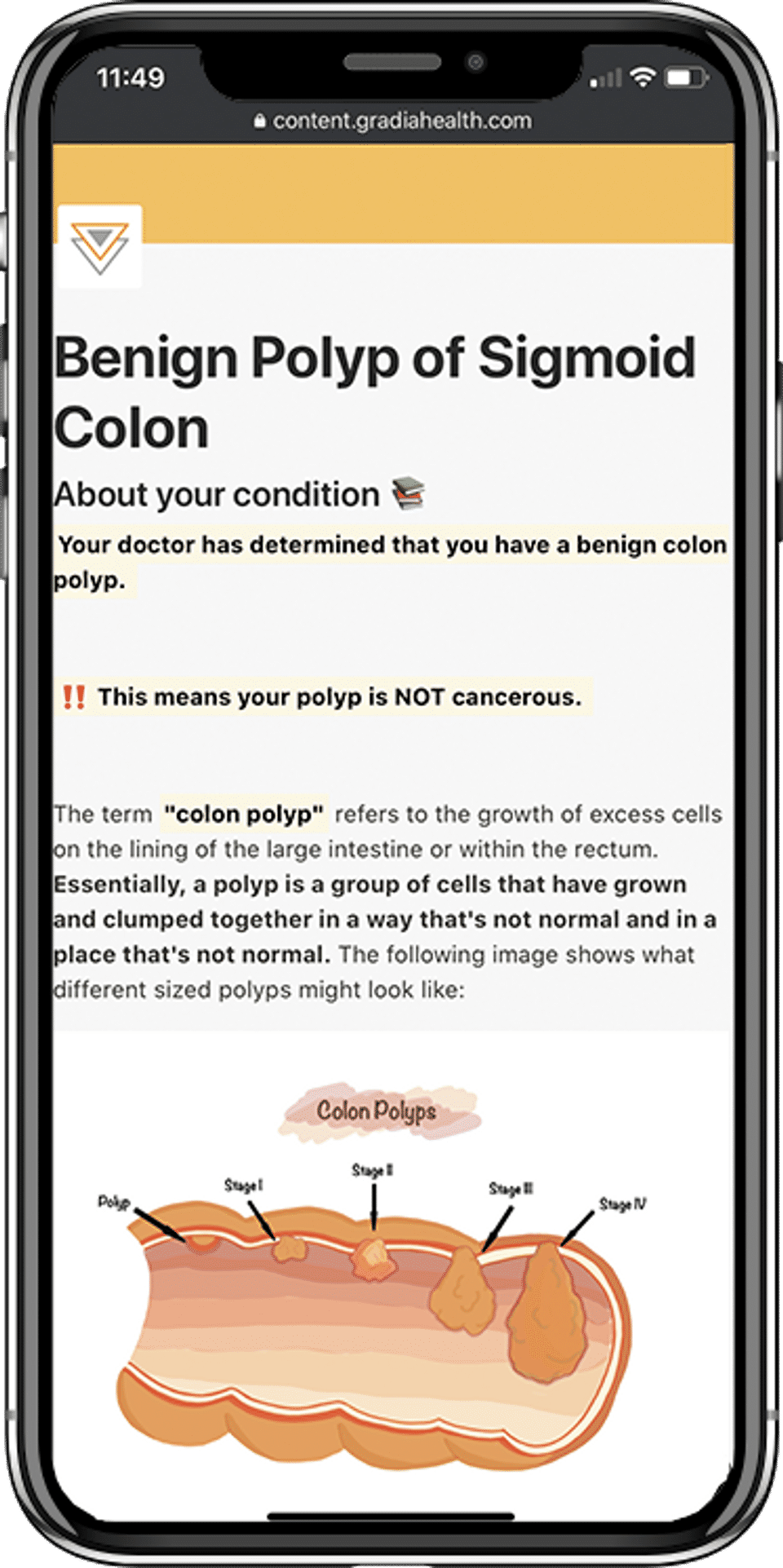 Gradia Health Screenshot 2