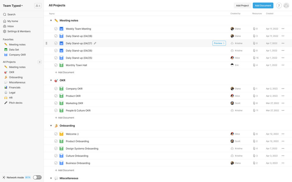 Typed Screenshot 1