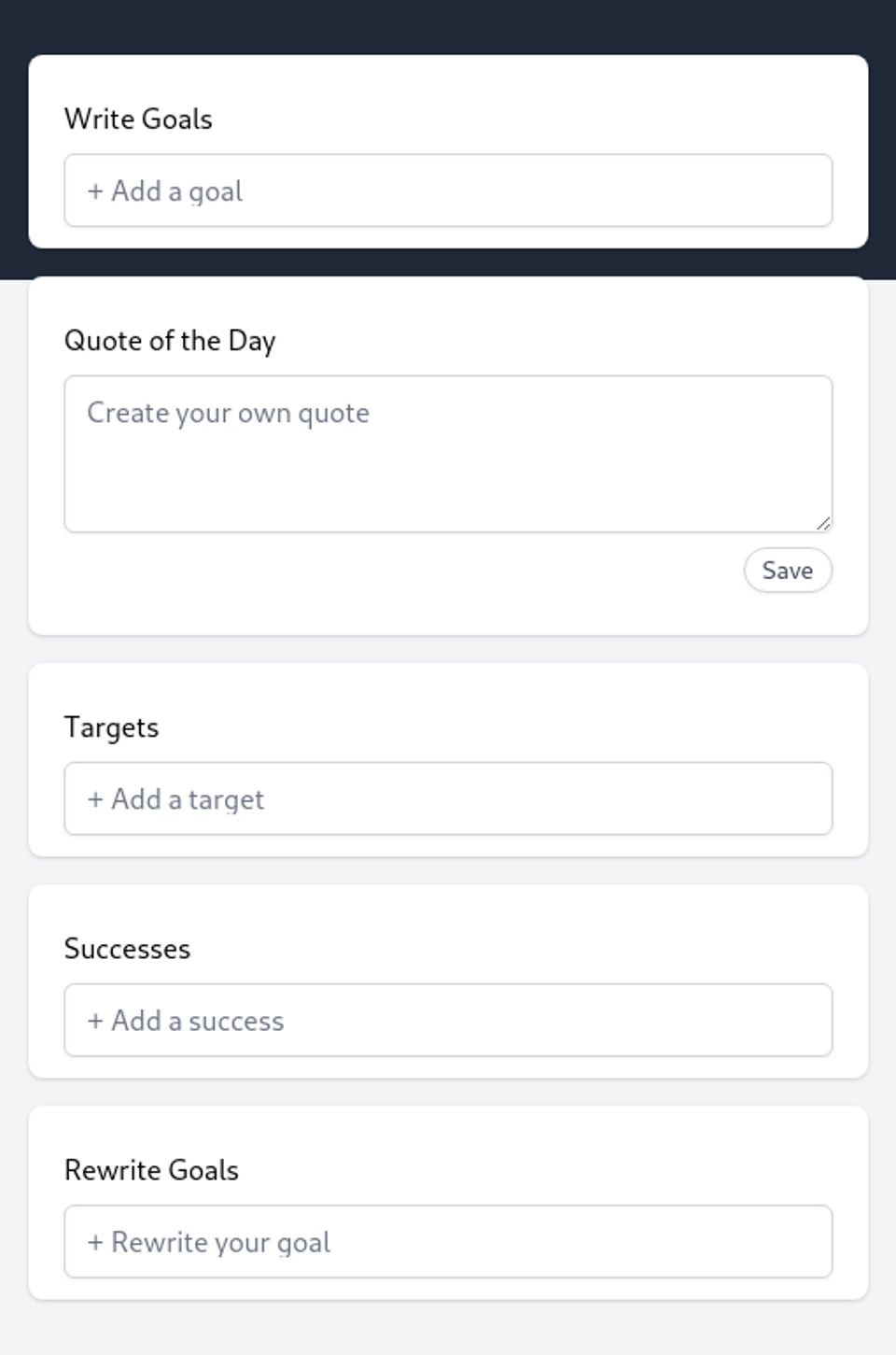 10X Planner App Screenshot 2