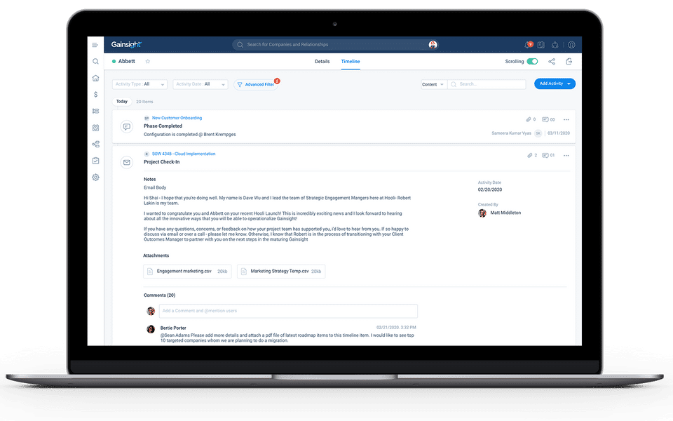 Gainsight CS Screenshot 5