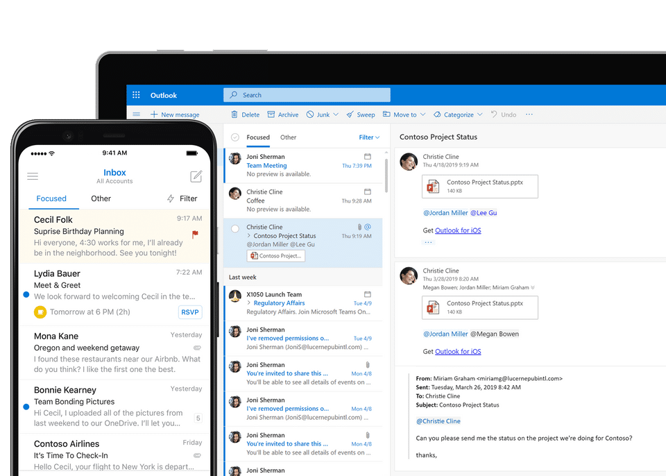 Microsoft Exchange Server Screenshot 1