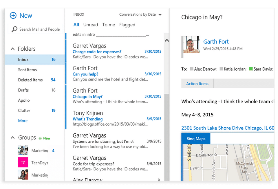 Microsoft Exchange Server Screenshot 3