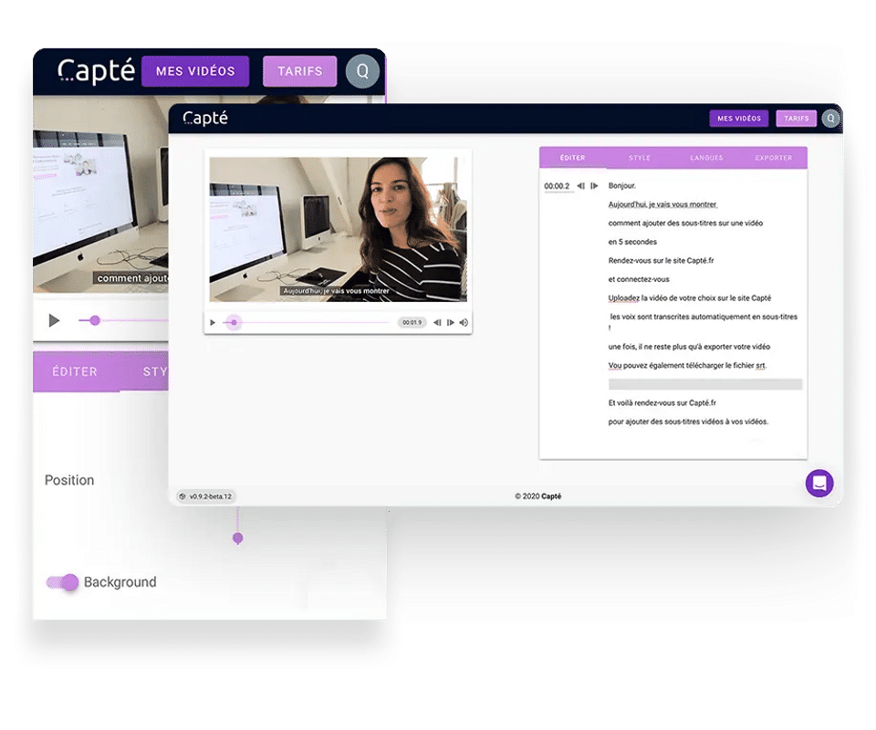 Capté Screenshot 1