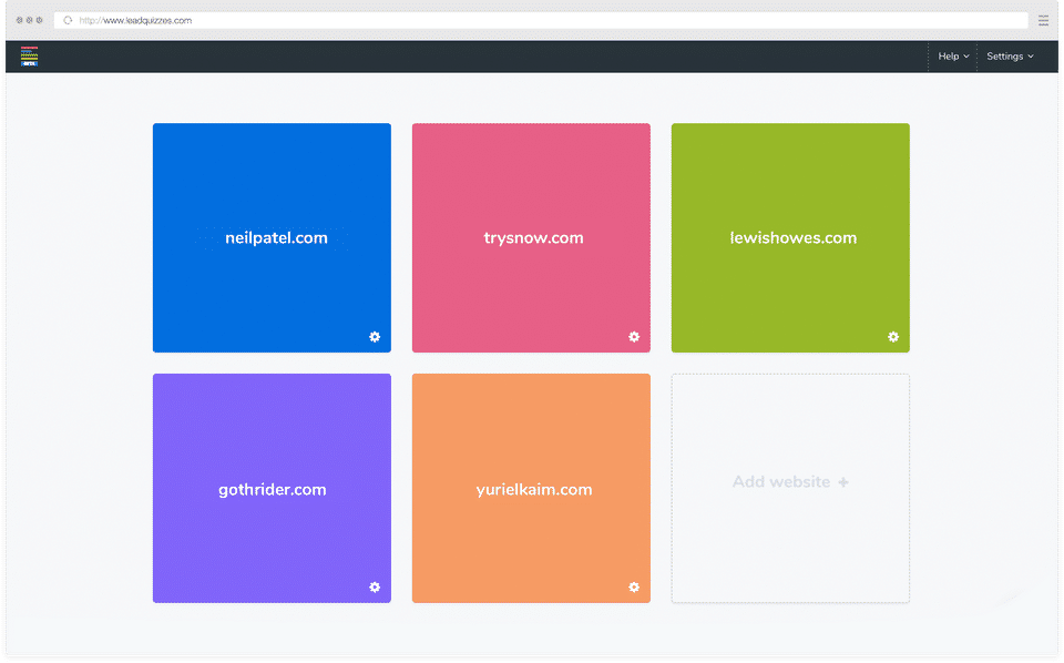 LeadQuizzes Screenshot 1
