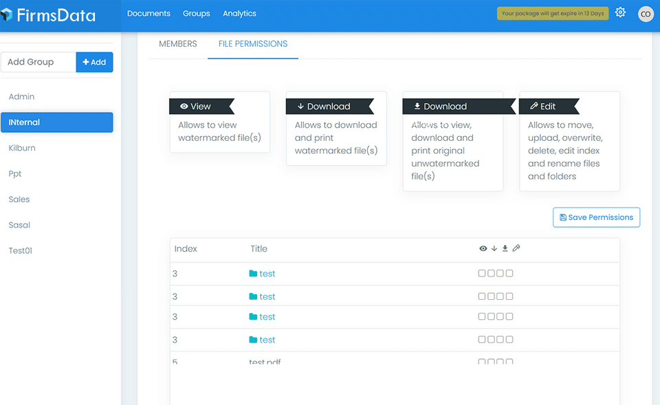 FirmsData Screenshot 1