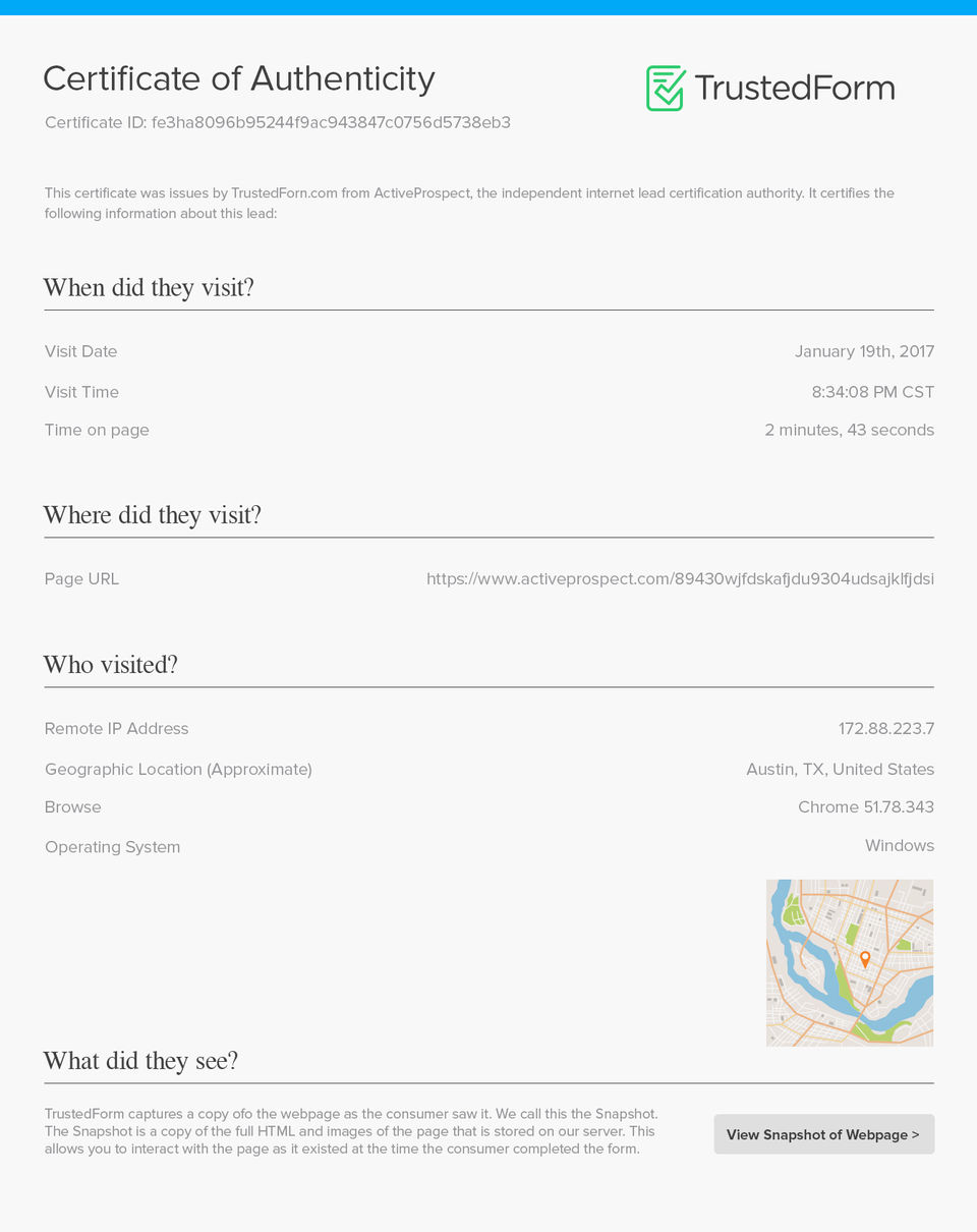 ActiveProspect Screenshot 1