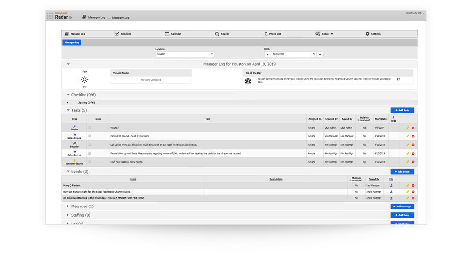 Compeat Screenshot 3