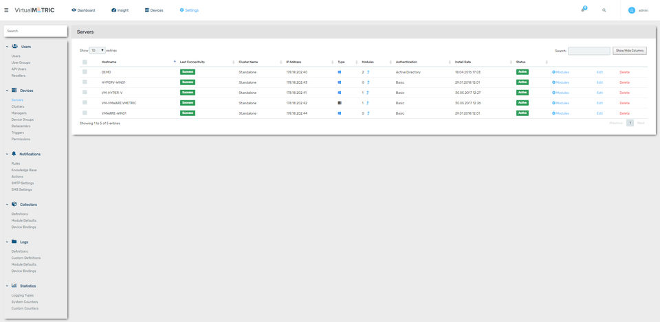 VirtualMetric Screenshot 1