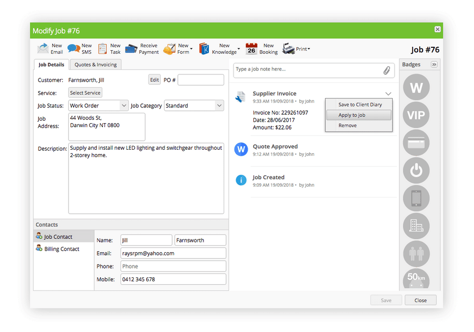 ServiceM8 Screenshot 4