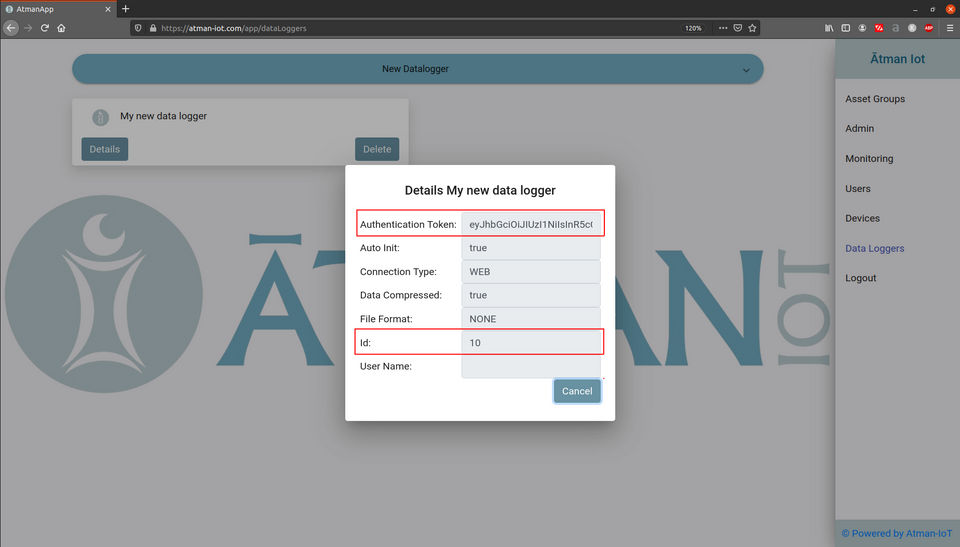 Atman IoT Screenshot 5