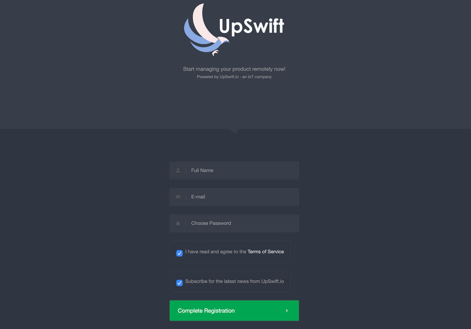 Upswift.io Screenshot 1