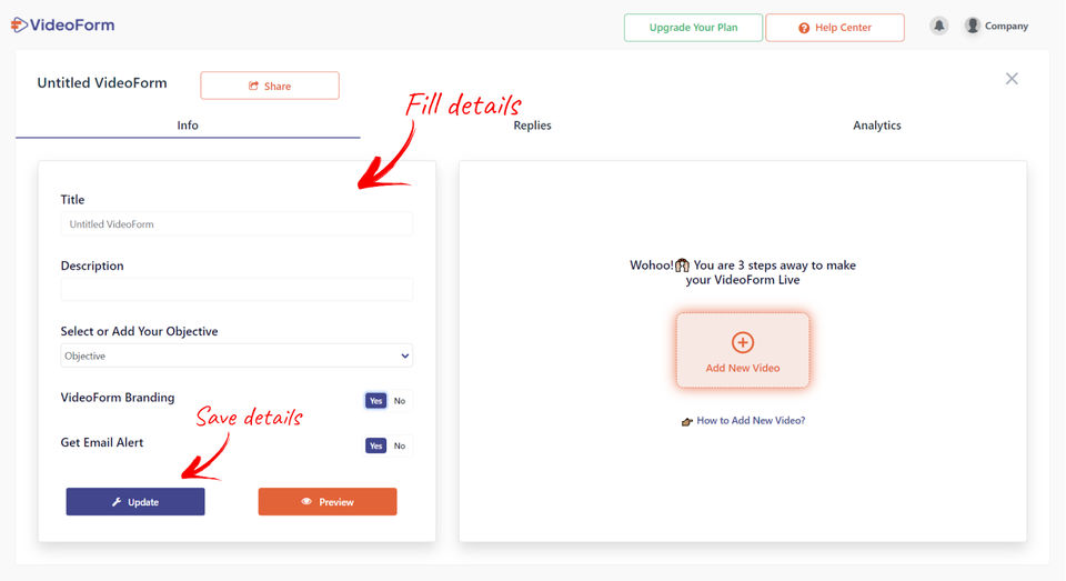 VideoForm Screenshot 3