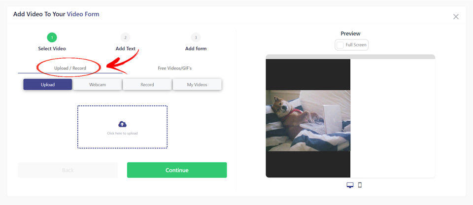 VideoForm Screenshot 4