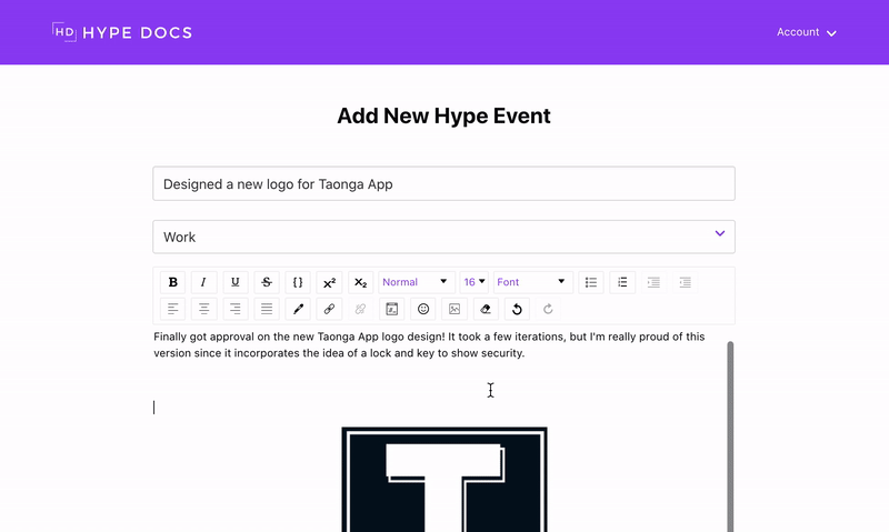Hype Docs Screenshot 1
