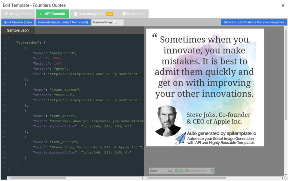 APITemplate.io Screenshot 3