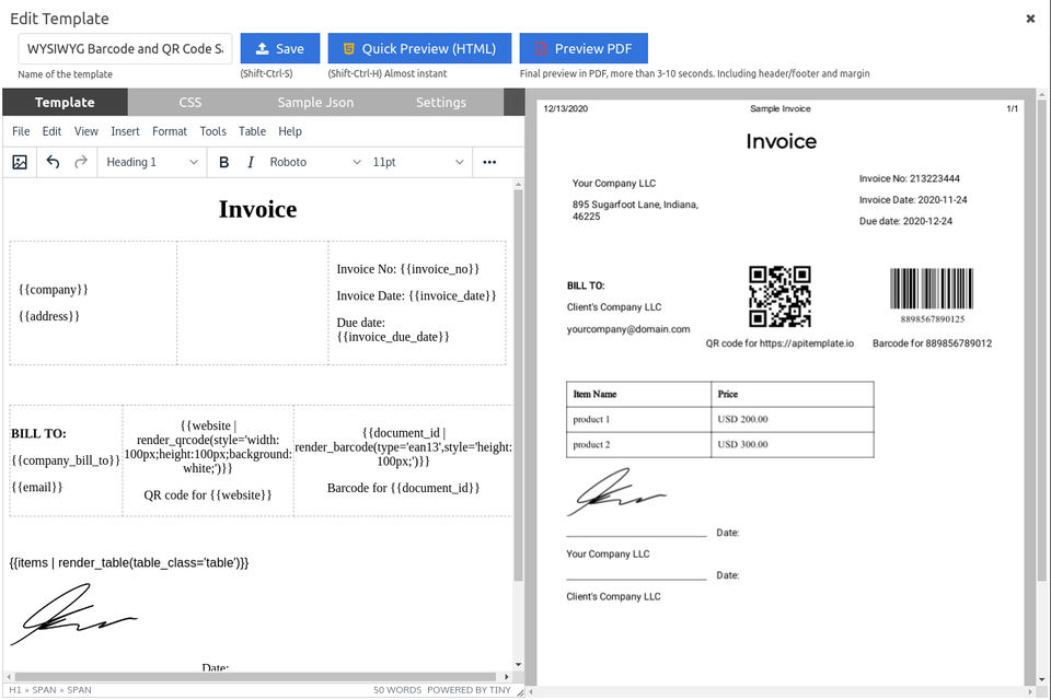 APITemplate.io Screenshot 5