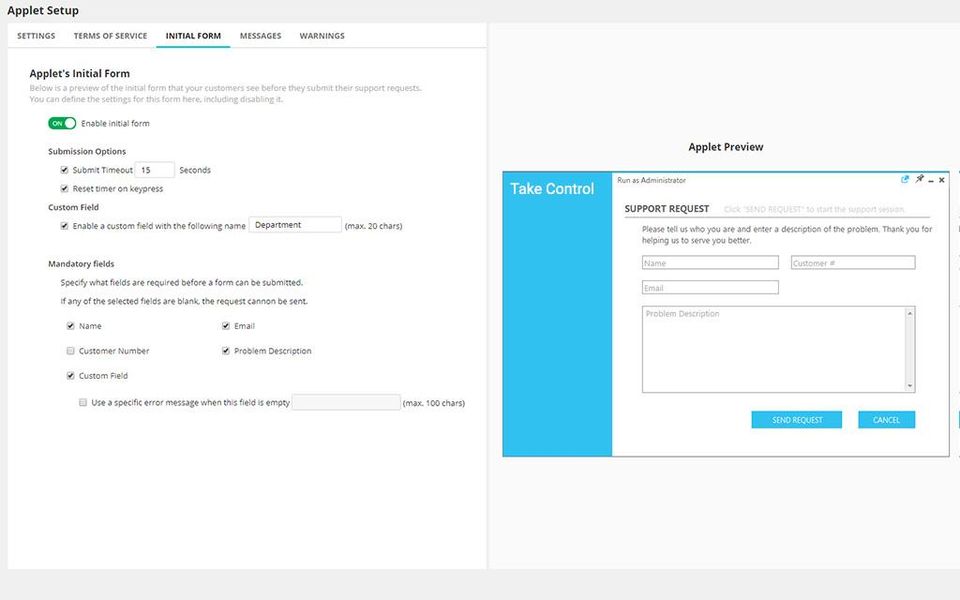 SolarWinds Take Control Screenshot 5