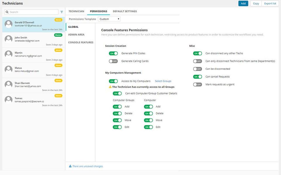 SolarWinds Take Control Screenshot 6