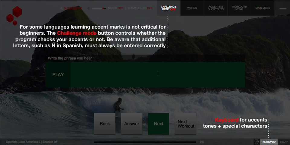 Fluenz Screenshot 1