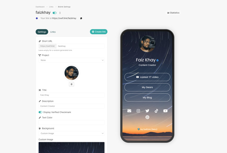 SwifLink Screenshot 1
