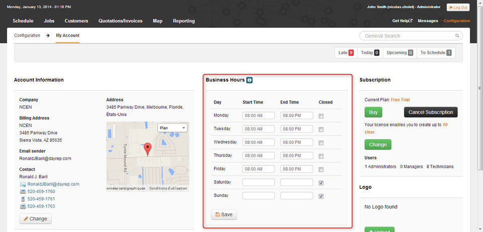 Synchroteam Screenshot 4