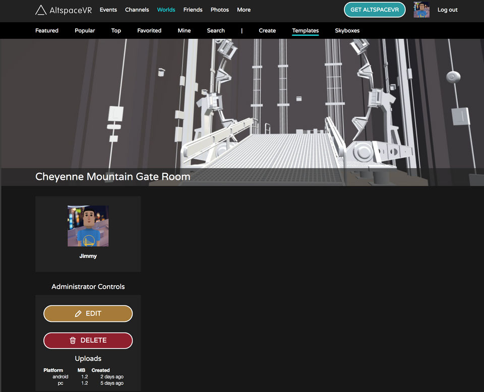 AltspaceVR Screenshot 3