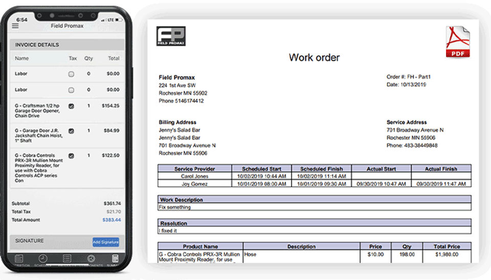 Field Promax Screenshot 2
