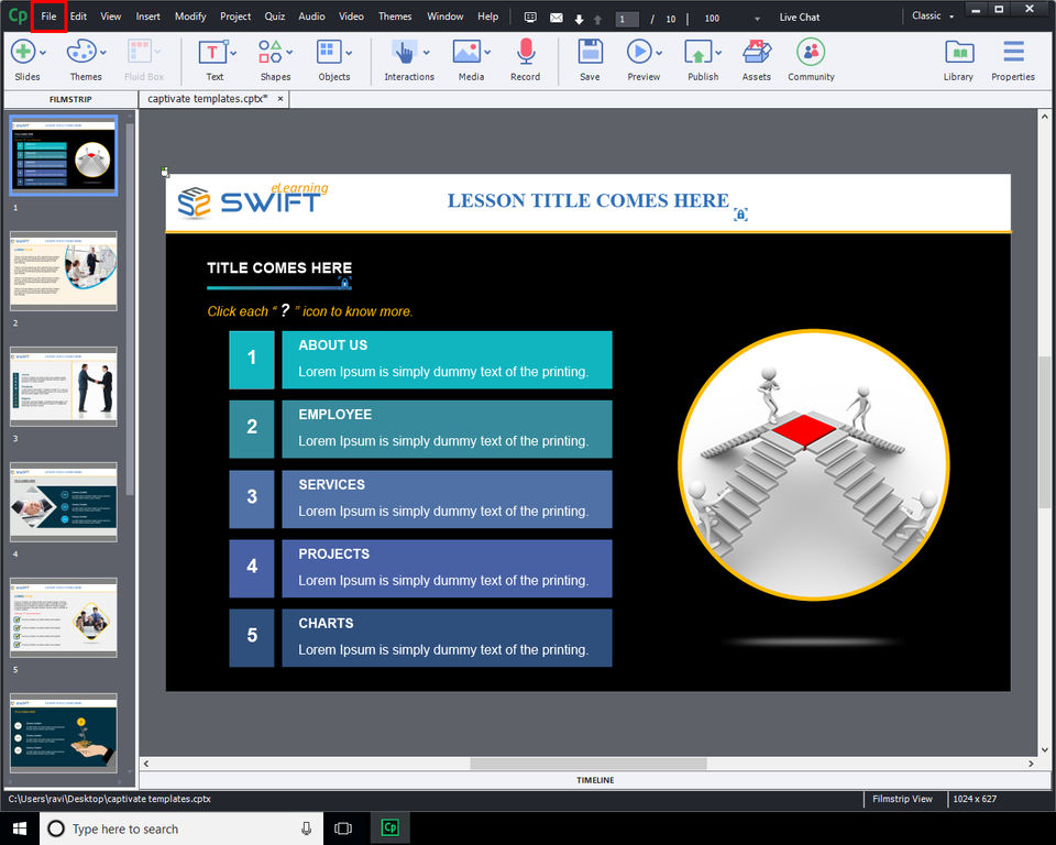 Adobe Captivate Screenshot 4