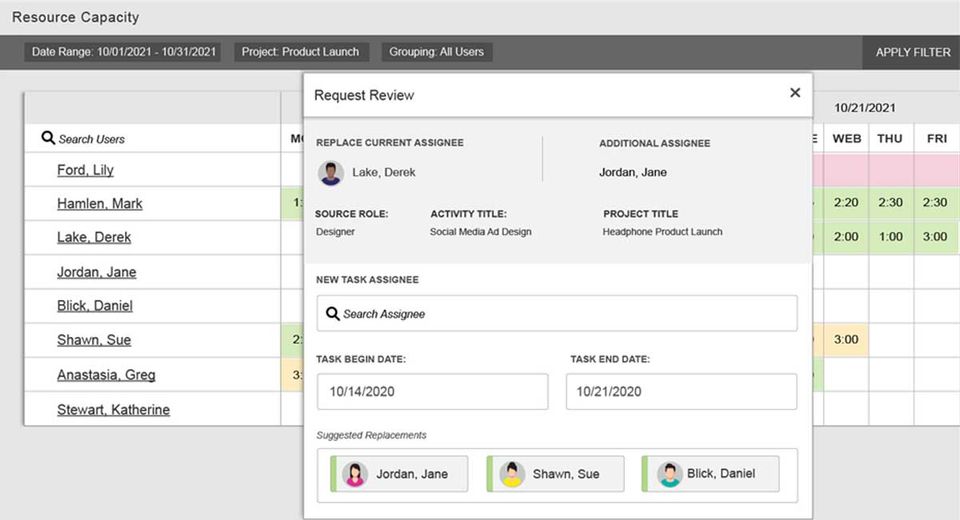 Aprimo Productivity Management Screenshot 5