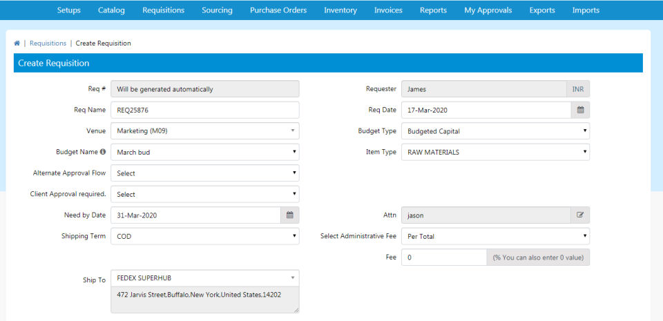 SutiProcure Screenshot 3