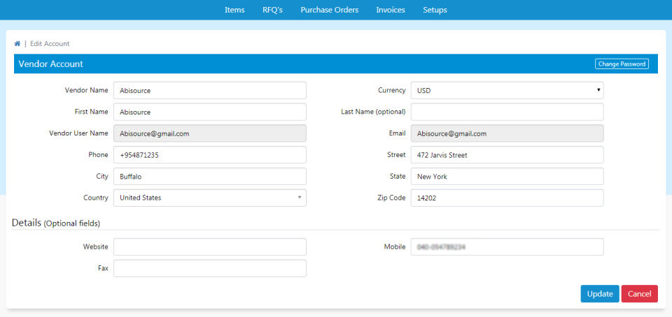 SutiProcure Screenshot 4