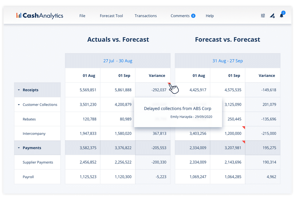 CashAnalytics Screenshot 2