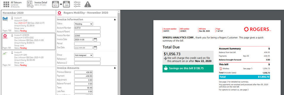 SpikeFli Analytics Screenshot 2