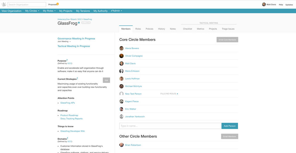 GlassFrog Screenshot 3