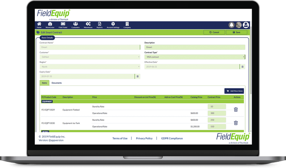 FieldEquip Screenshot 11