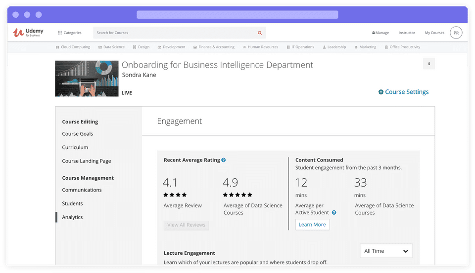 Udemy for Business Screenshot 1