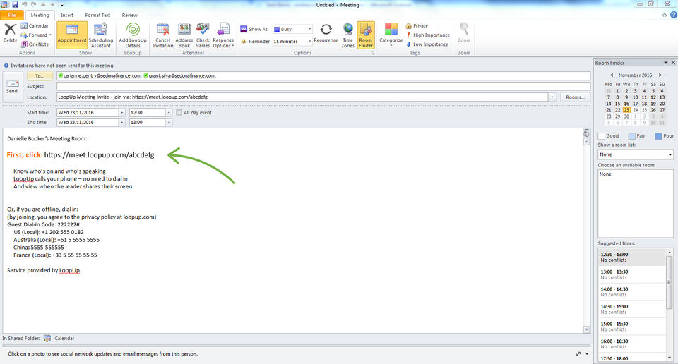 LoopUp Screenshot 1