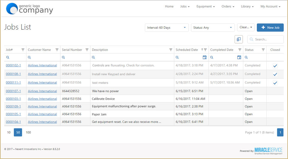 Miracle Service Screenshot 1