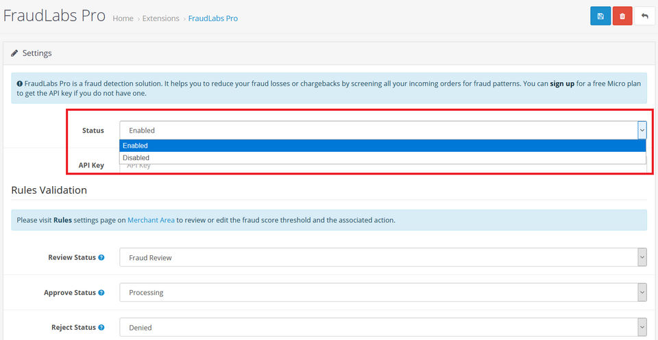 FraudLabs Pro Screenshot 2